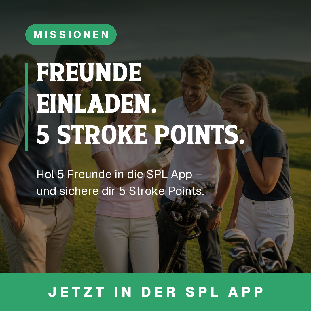 SPL App Mission: Freunde einladen und 5 Stroke Points sichern